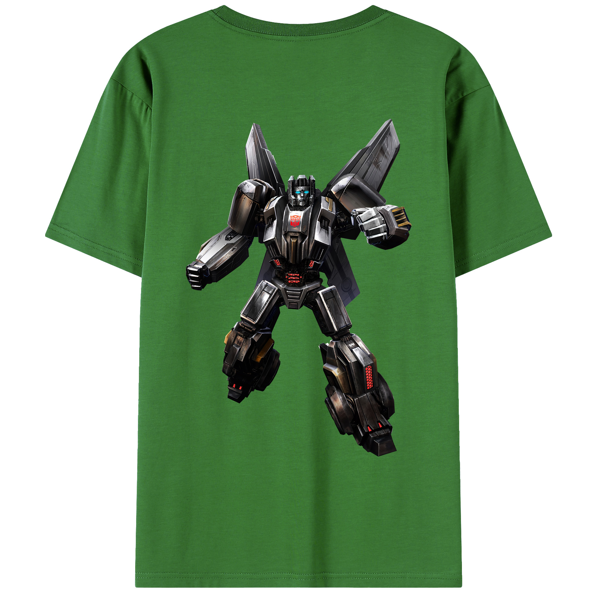 （画像用） Transformers トランスフォーマー レディース半袖Tシャツ(バックプリント)